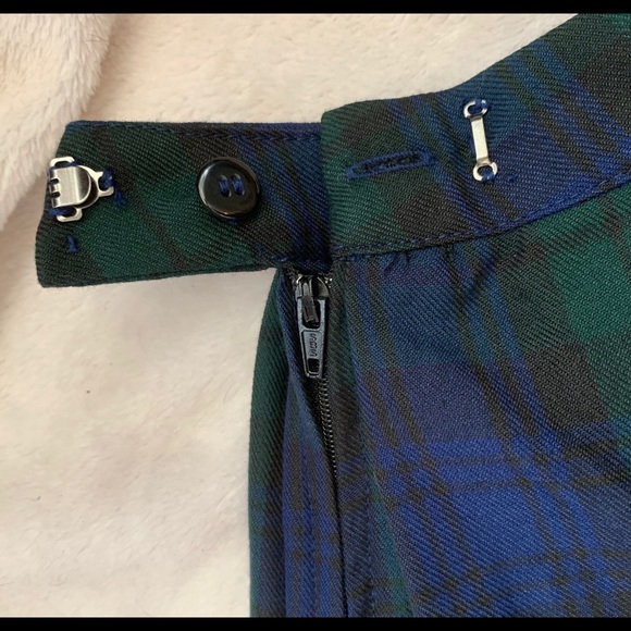 Blue/Green Pleated Skater Skirt *OLD PIC NOT NWT* - Picture 5 of 5